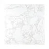 Bolero Square Marble Table Top White 600mm