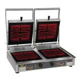 Roller Grill Premium VC DFT Double Ribbed Contact Grill
