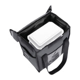 Vogue Insulated Top Loading Delivery Bag Grey 330x230x330mm
