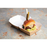Disposable Kraft Burger Boxes Standard
