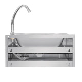 Vogue Stainless Steel Knee Operated Sink