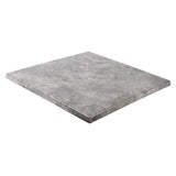 Werzalit Pre-drilled Square Table Top  Concrete 700mm