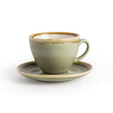 Olympia Kiln Cappuccino Saucer Moss 140mm