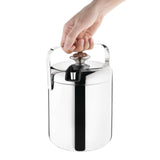 Ice Bucket with Lid and Tongs 1.23Ltr
