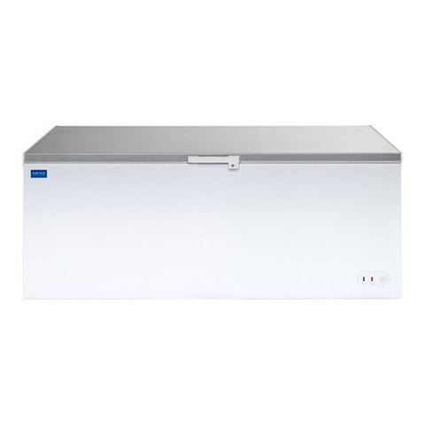 Arctica 568 Ltr Chest Freezer - White with Stainless Steel Lid
